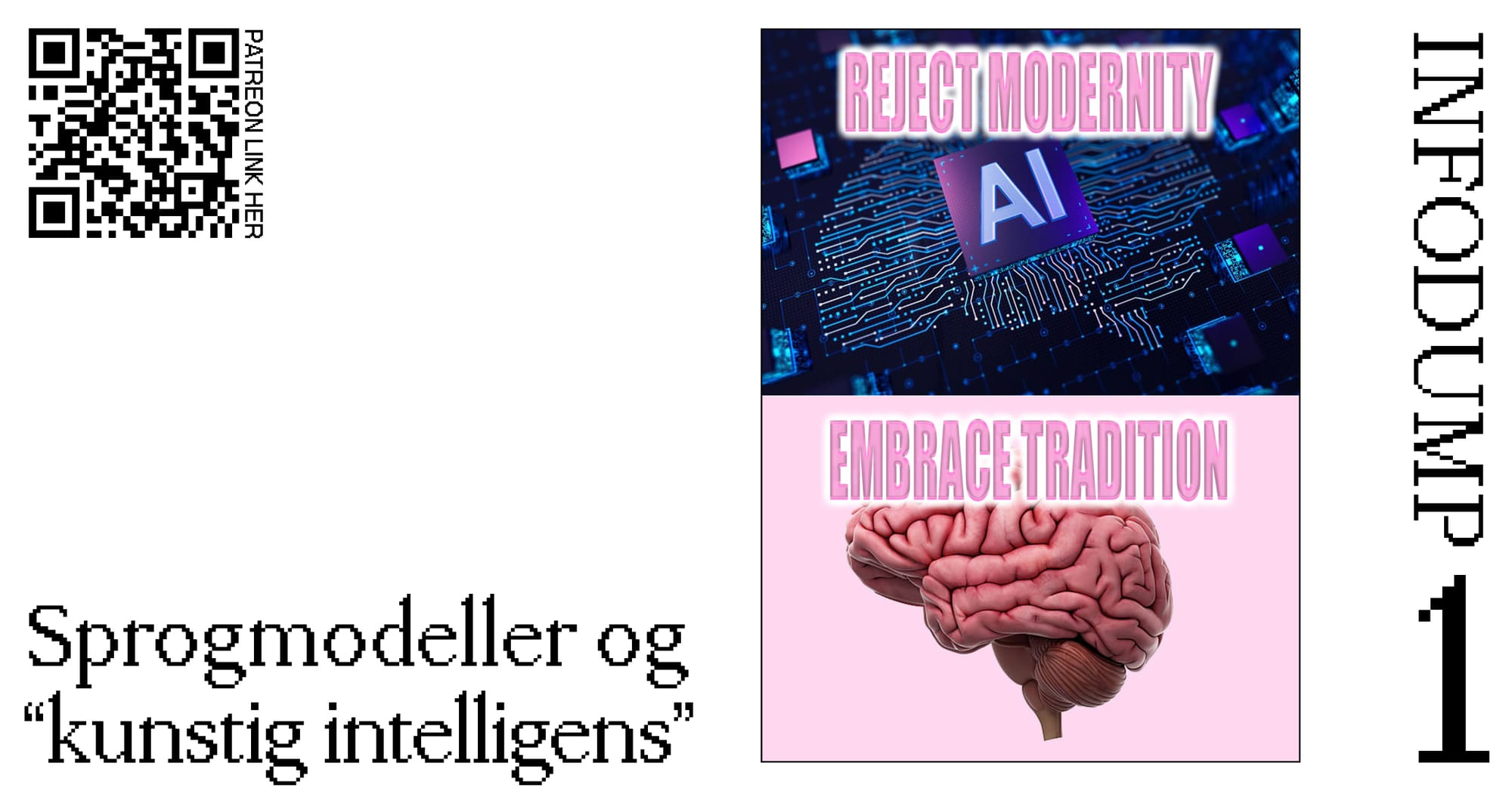 Infodump 1: Sprogmodeller og "kunstig intelligens"