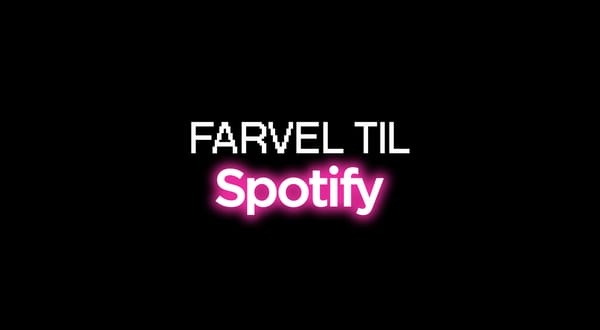 Farvel til Spotify?